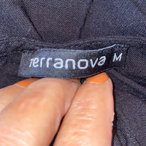 ***SOLD***Black summer jumpsuit size medium - Picture 3 of 5